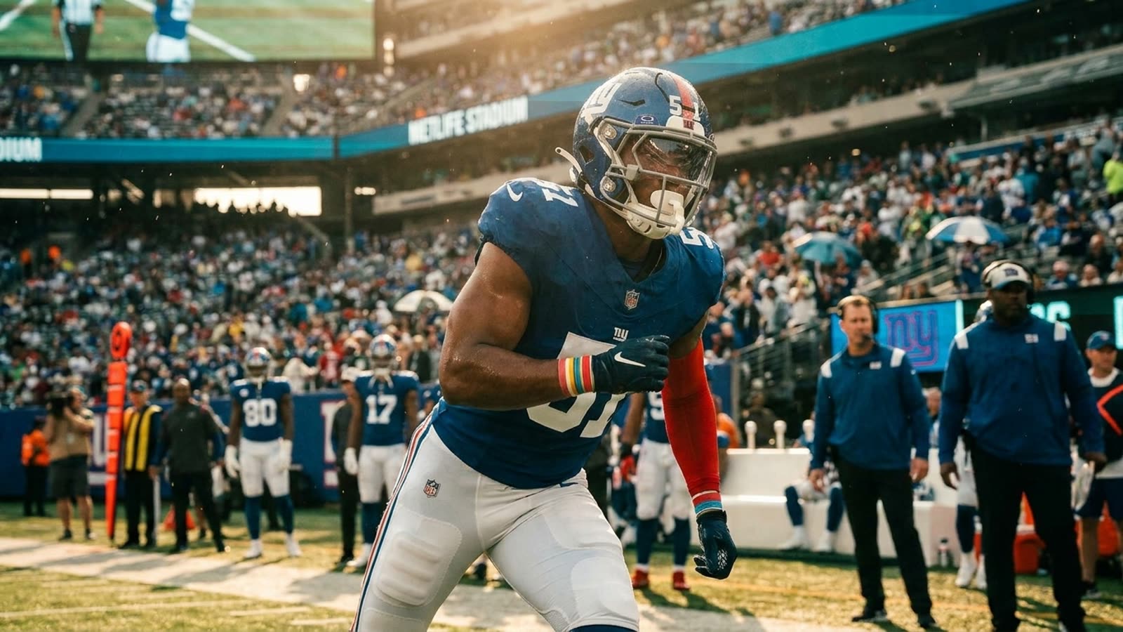 Abdul Carter is the NFL's most hyped rookie. The Giants are betting their defense on a 21-year-old edge rusher.