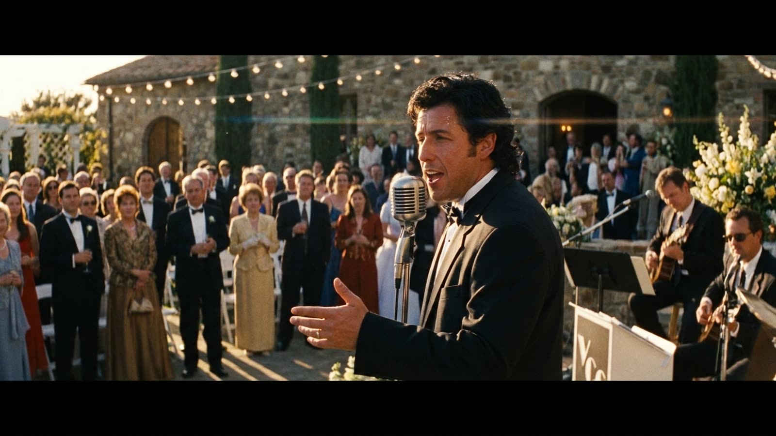 Adam Sandler sang at Taylor Swift's wedding. The internet cannot decide if this is genius or cursed.