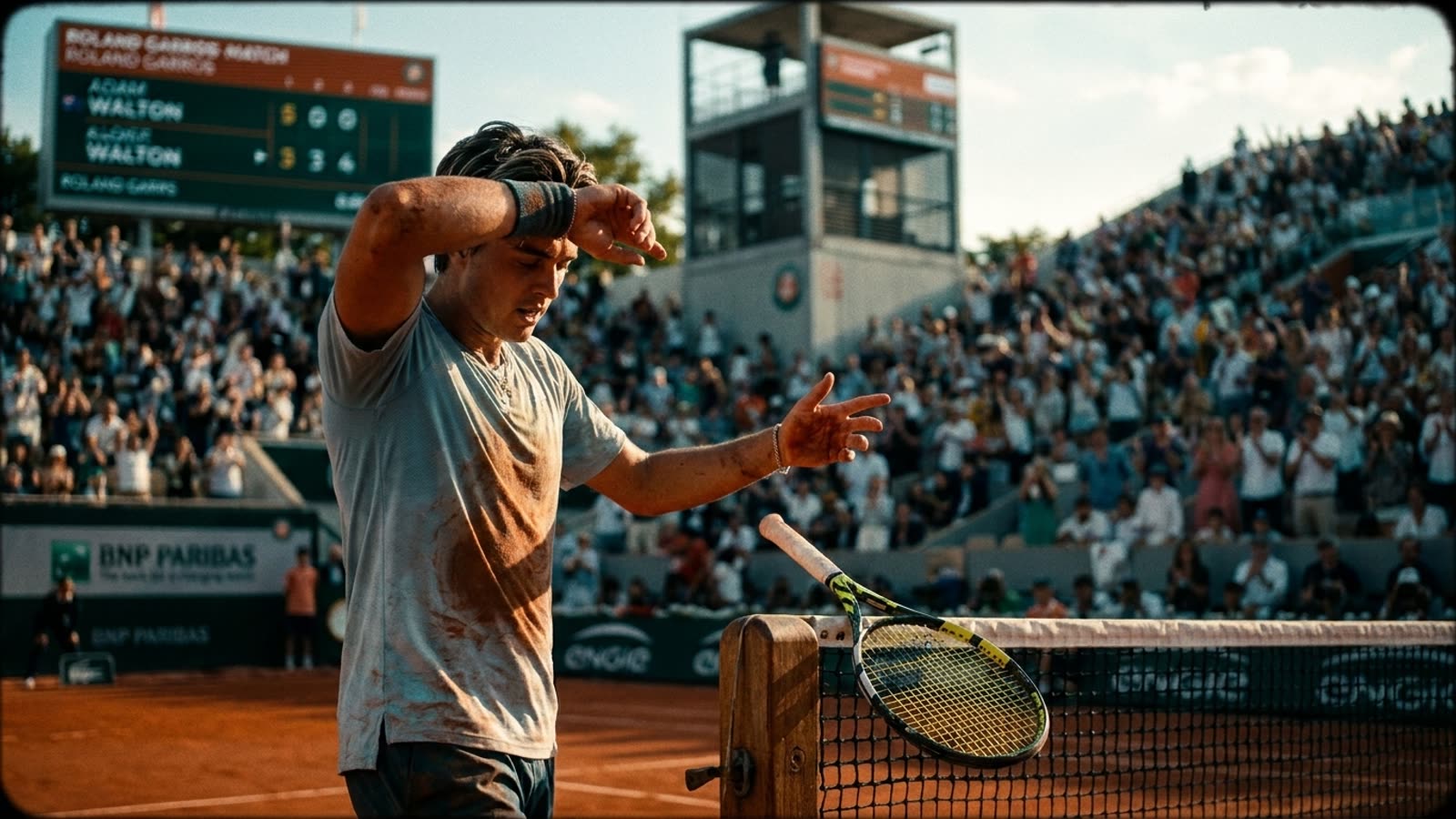 Adam Walton just announced himself to the tennis world. The Australian's five-set demolition of Daniil Medvedev at Roland Garros is the upset of the year.