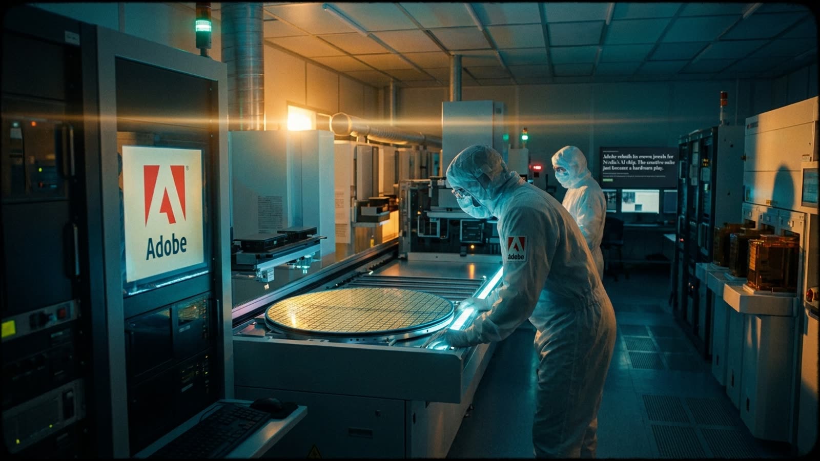 Adobe rebuilt its crown jewels for Nvidia's AI chip. The creative suite just became a hardware play.
