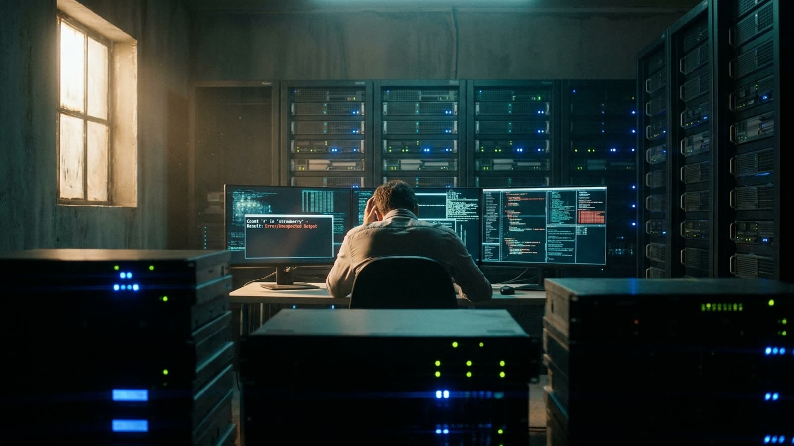 Your AI assistant cannot count the letters in 'strawberry'. That tells you everything about how it actually thinks.