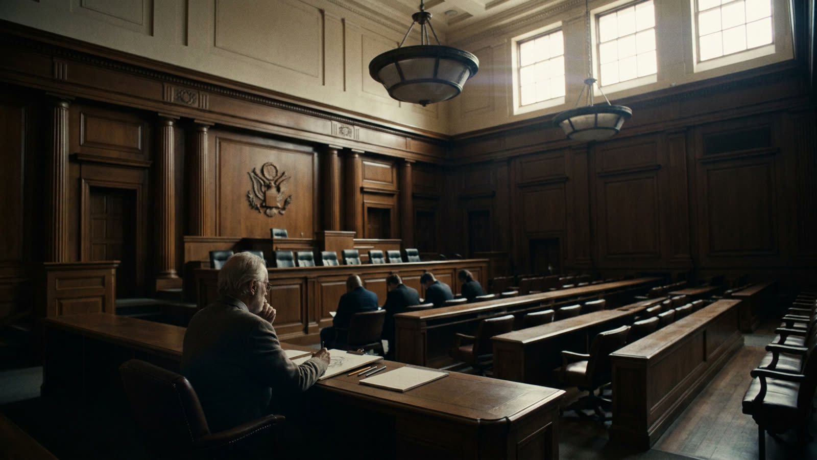 The courtroom sketch artist may be AI's most poignant casualty. A profession born from legal necessity now faces extinction by algorithmic convenience.