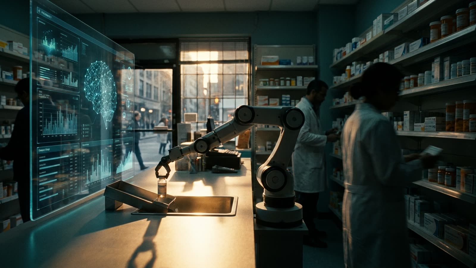 The pharmacist's new colleague is a neural network. The profession will never be the same.