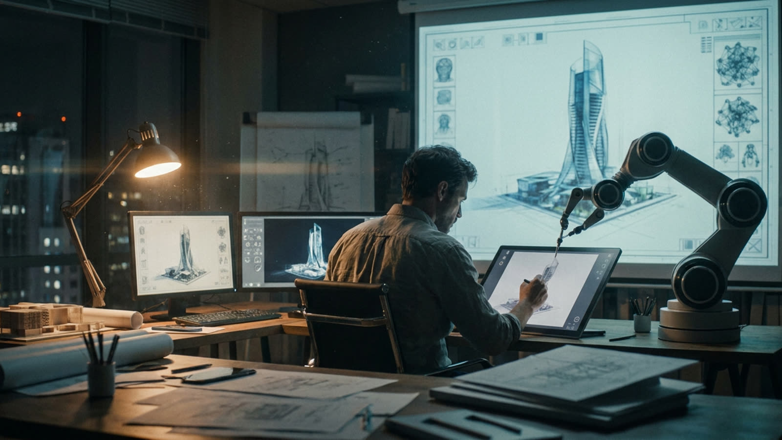The architect's pencil now thinks for itself. That's changing buildings before they're built.