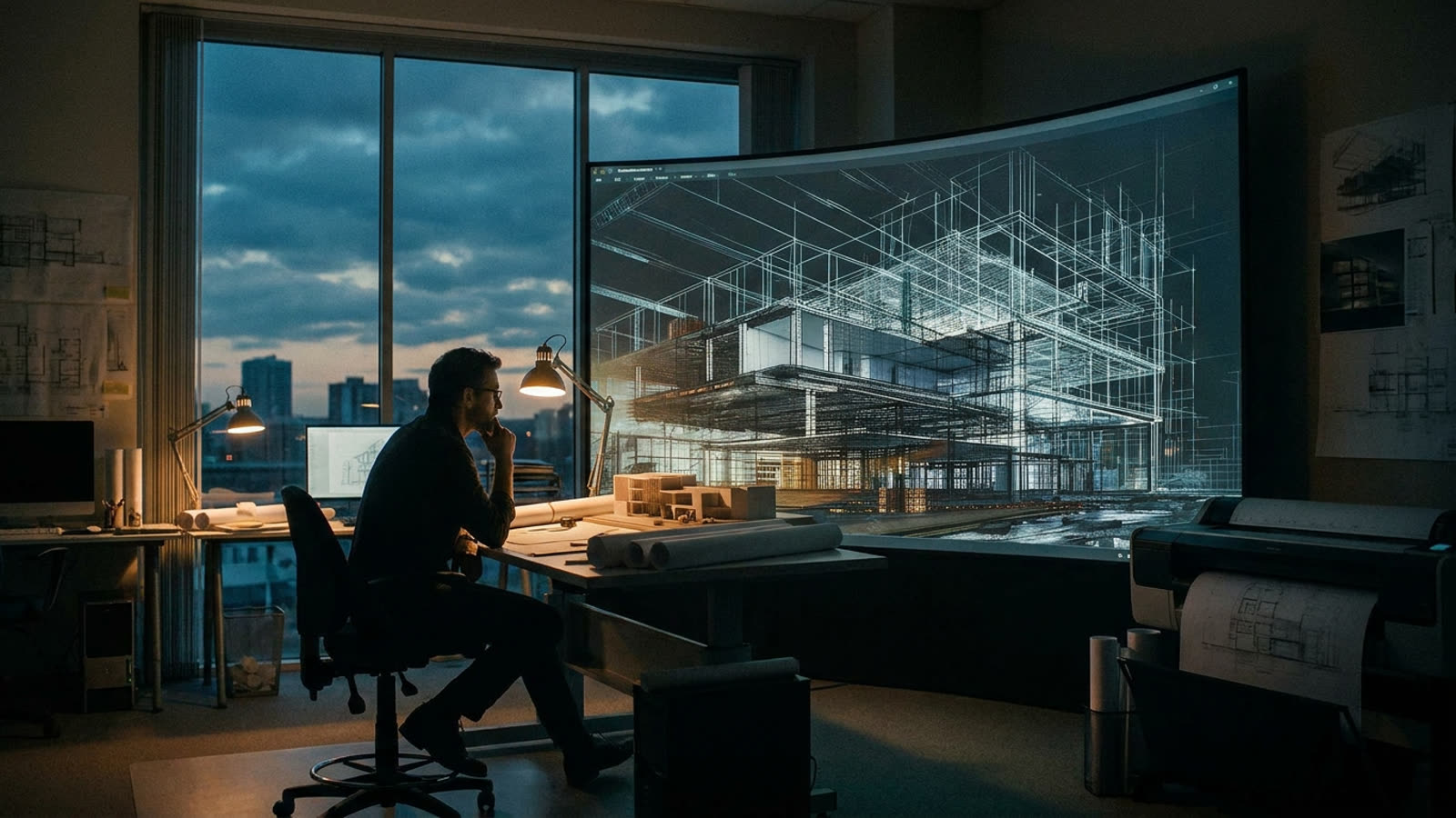 The quiet revolution in architecture studios. AI is not replacing architects, but it is changing what they actually do all day.