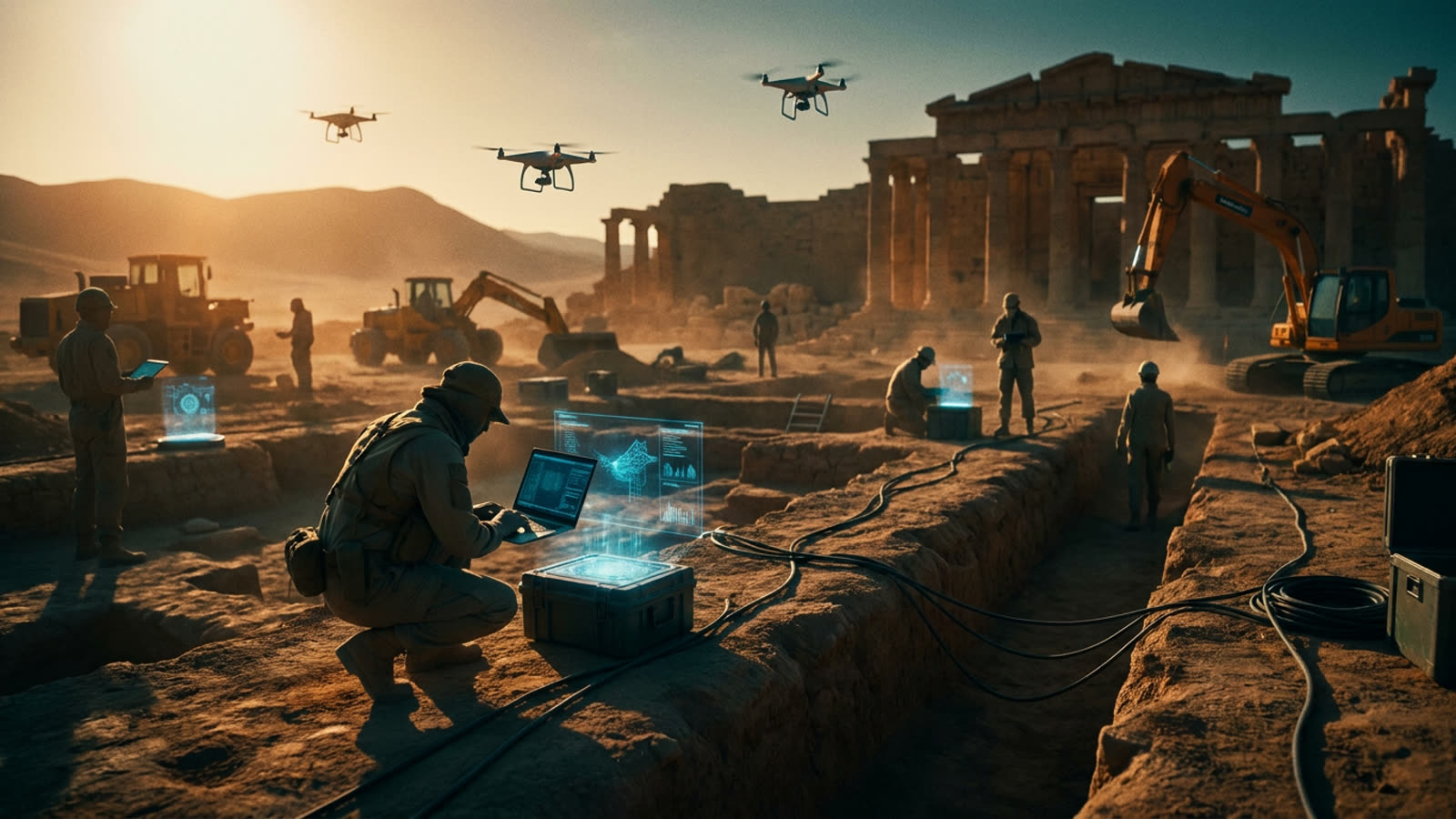 The shovel is no longer the archaeologist's most important tool. It might be the algorithm.