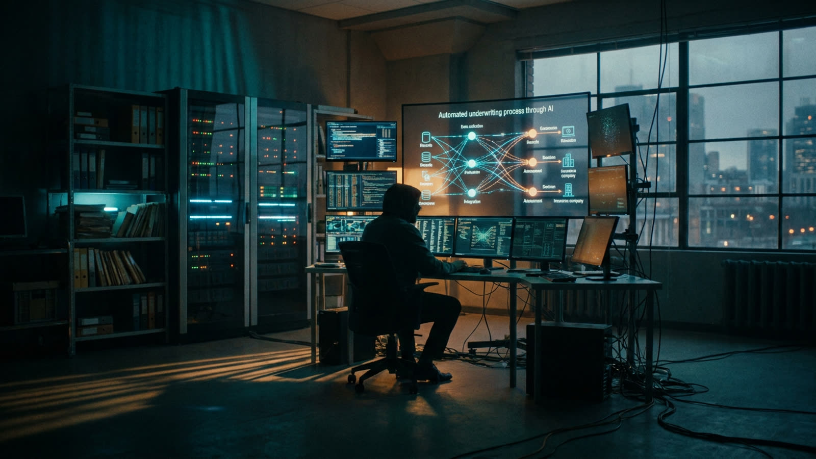 The actuary's new colleague never sleeps. Artificial intelligence is quietly remaking insurance underwriting, and the humans who remain are learning to speak its language.