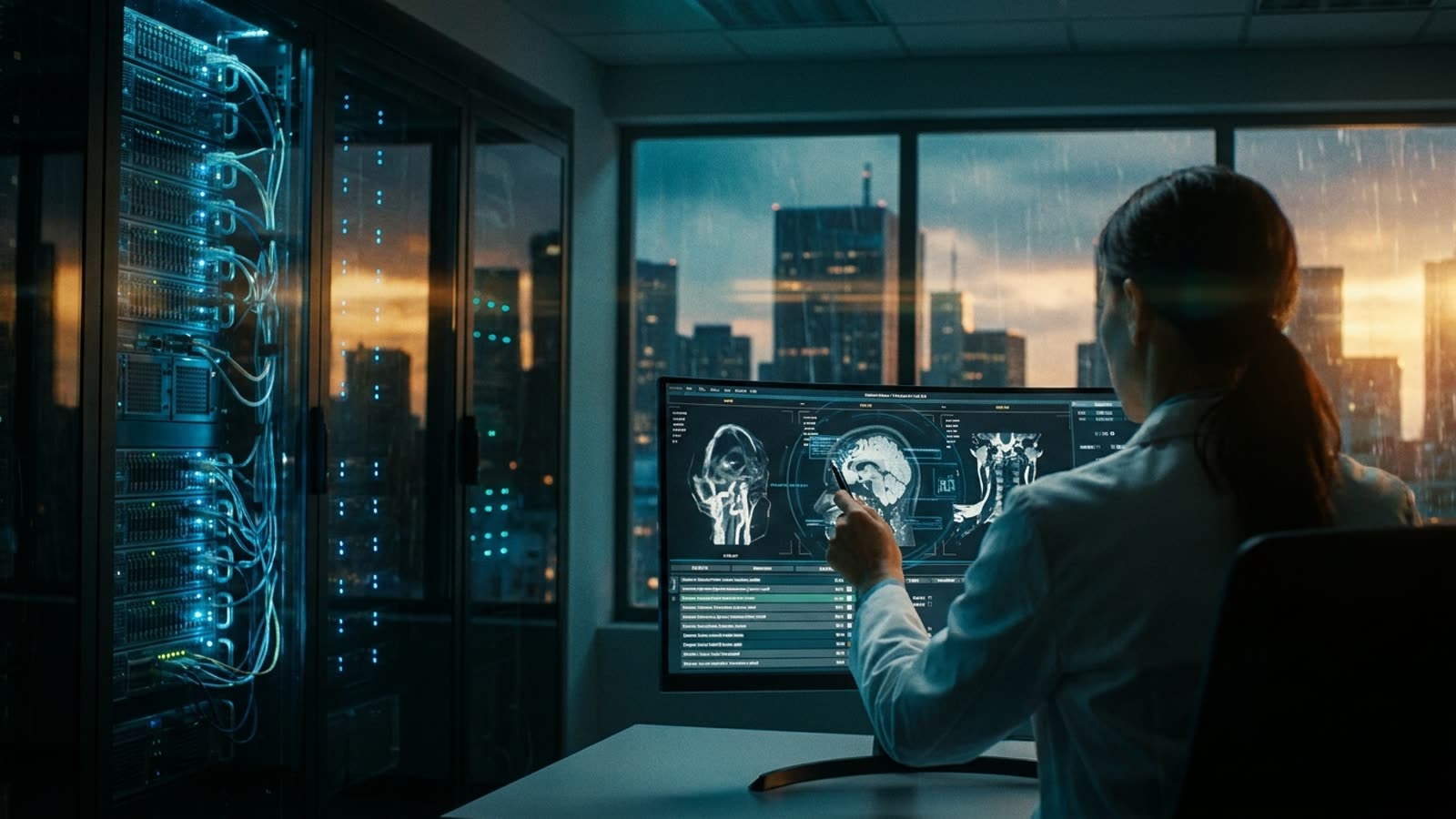 The radiologist's new colleague never sleeps. It also never takes the blame.