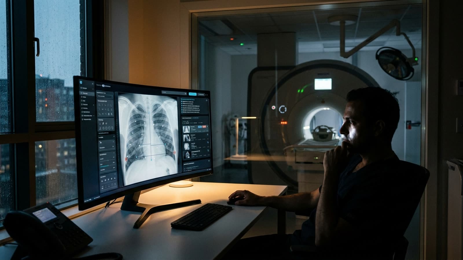The radiologist's new colleague never sleeps. It also never explains itself.
