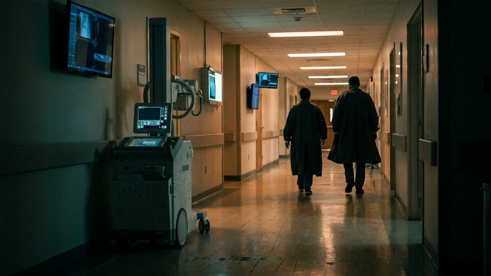 The radiologist's new colleague never sleeps. It also never takes the blame.