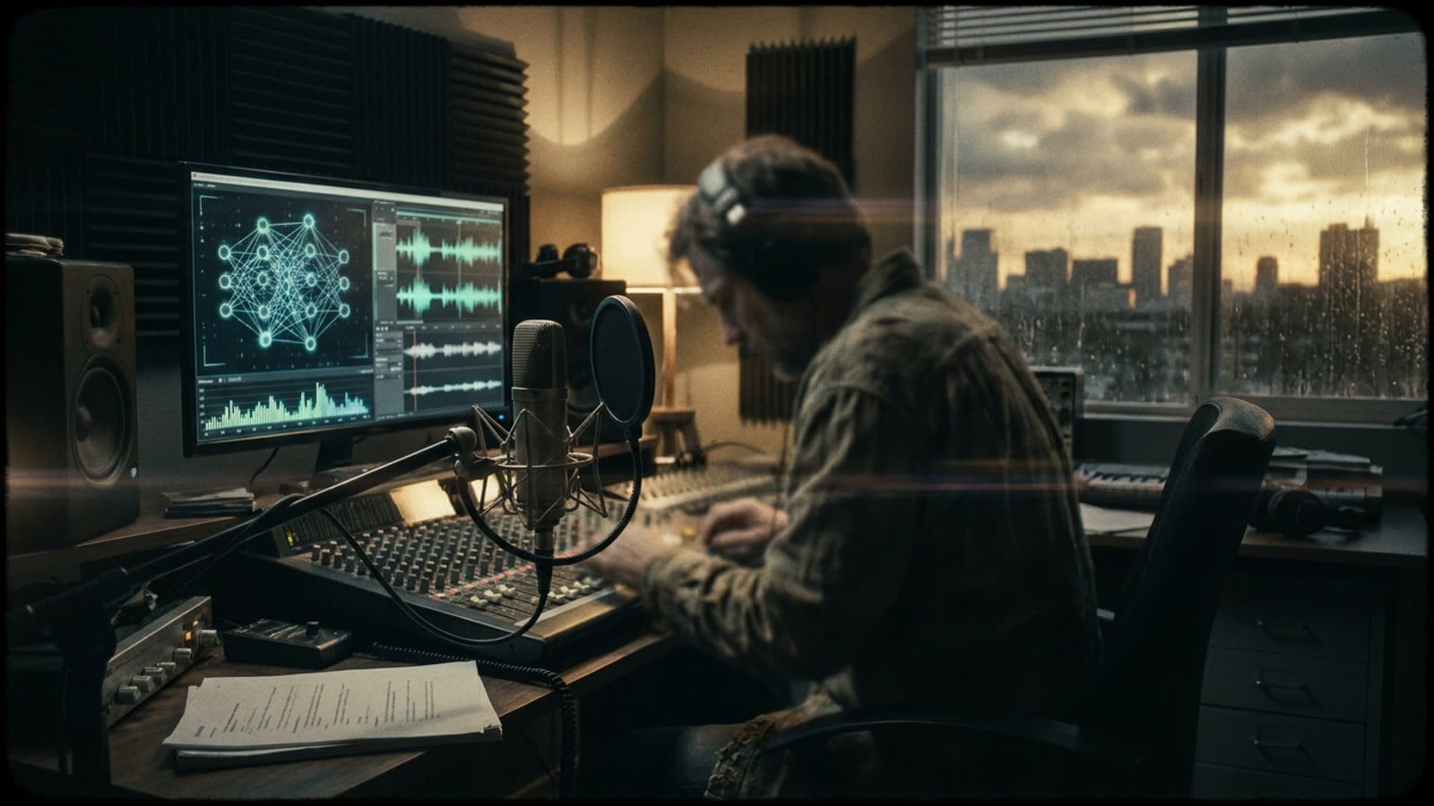 The voice actor's new understudy is a neural network. The profession is adapting faster than the headlines suggest.