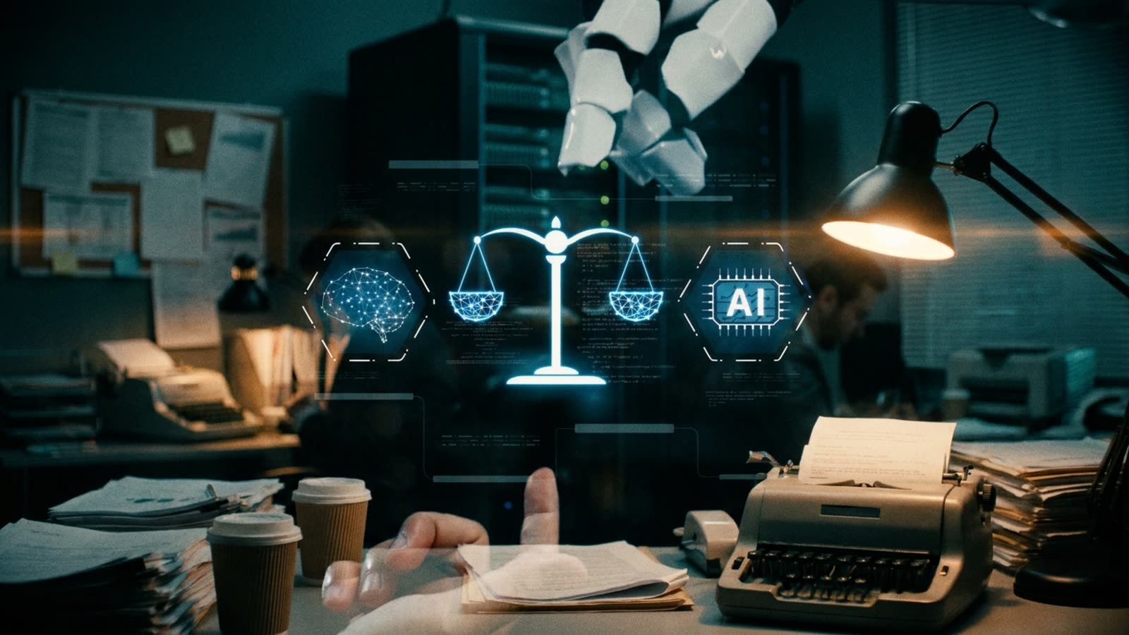 The stenographer's dilemma. AI can transcribe faster, but it cannot swear an oath.