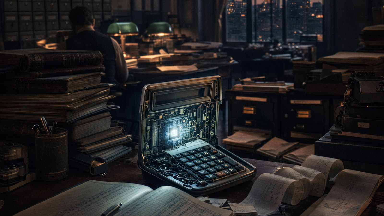 The accountant's calculator learned to think. Now the profession is learning what's left for humans to do.