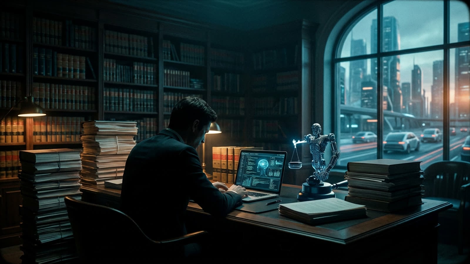 AI is eating the most tedious job in law. Junior associates are watching their traditional path to partnership disappear.
