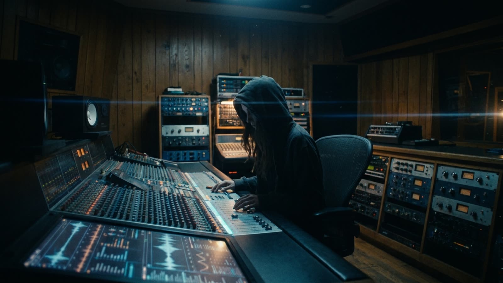 The mixing board remembers everything. AI is teaching sound engineers to forget what they knew.