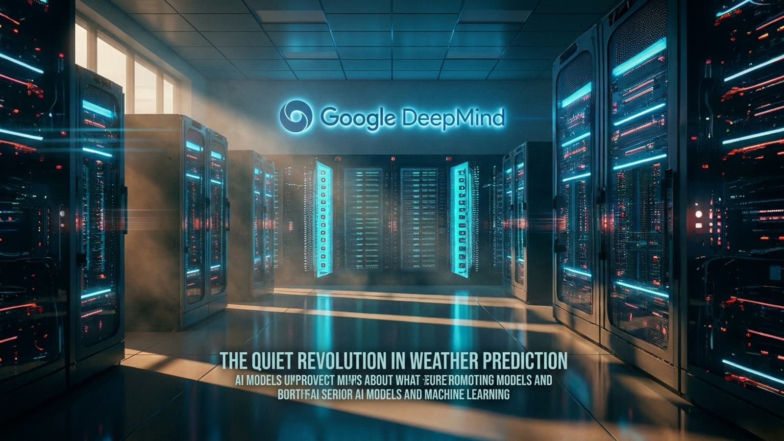 The quiet revolution in weather prediction. AI models now outperform the physics simulations we've trusted for decades.