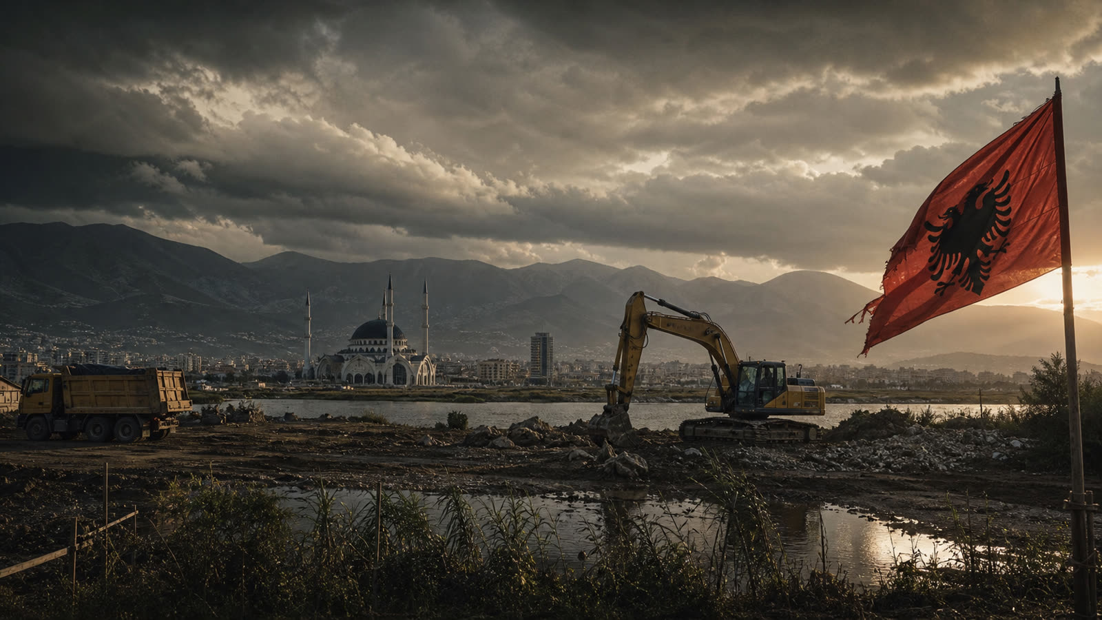 Albania is bulldozing environmental protections for a Trump-branded resort. The EU is watching.