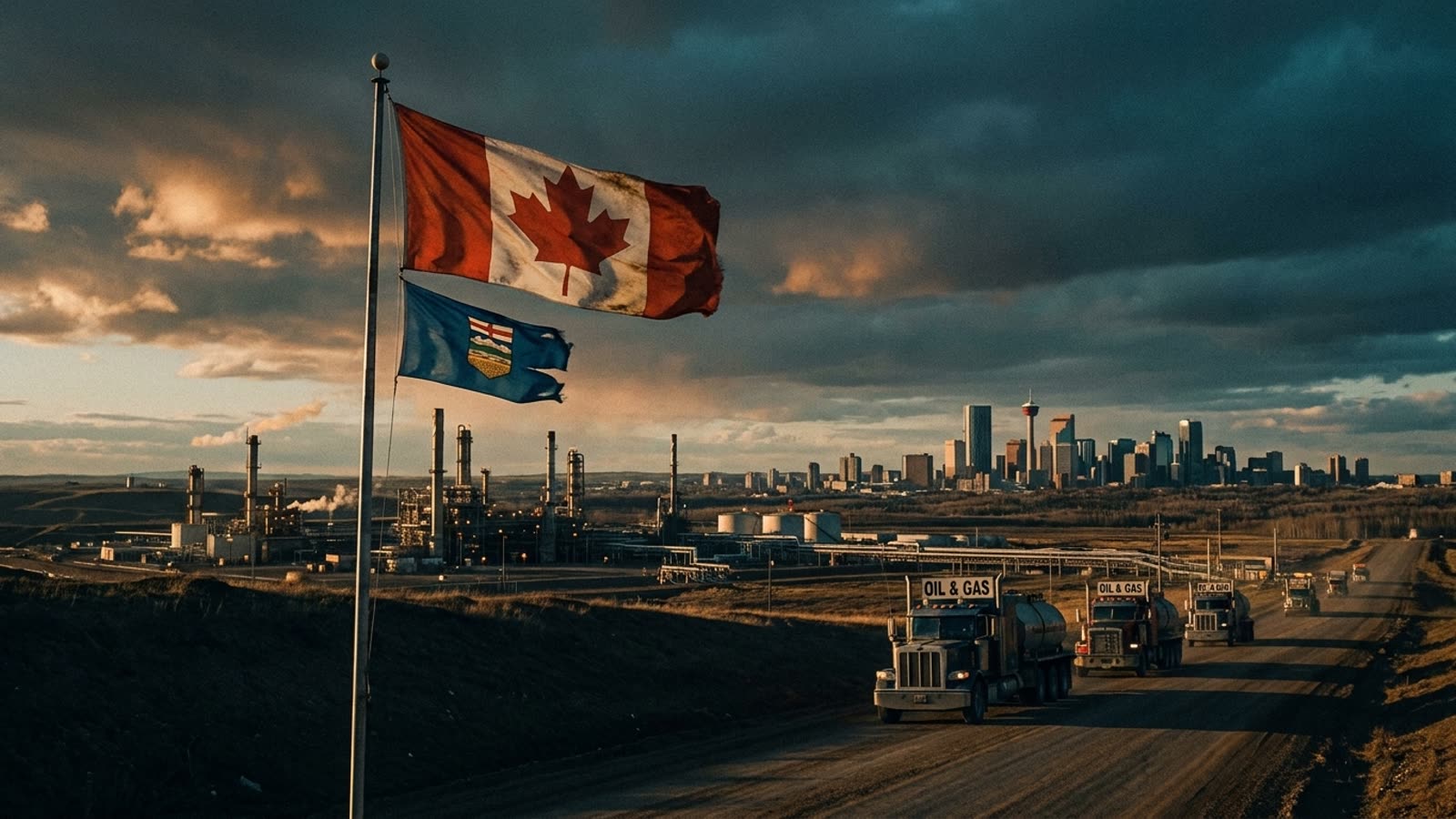 Alberta votes on whether to leave Canada. The oil-rich province is calling Ottawa's bluff.