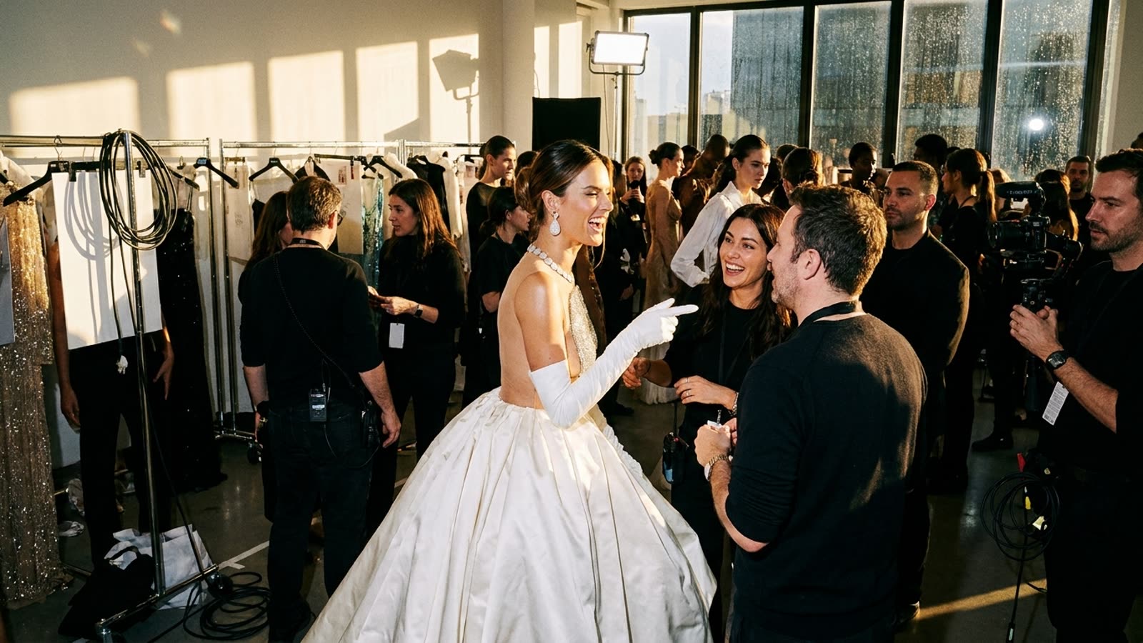 Alessandra Ambrosio and Izabel Goulart are still working. That's the real story.