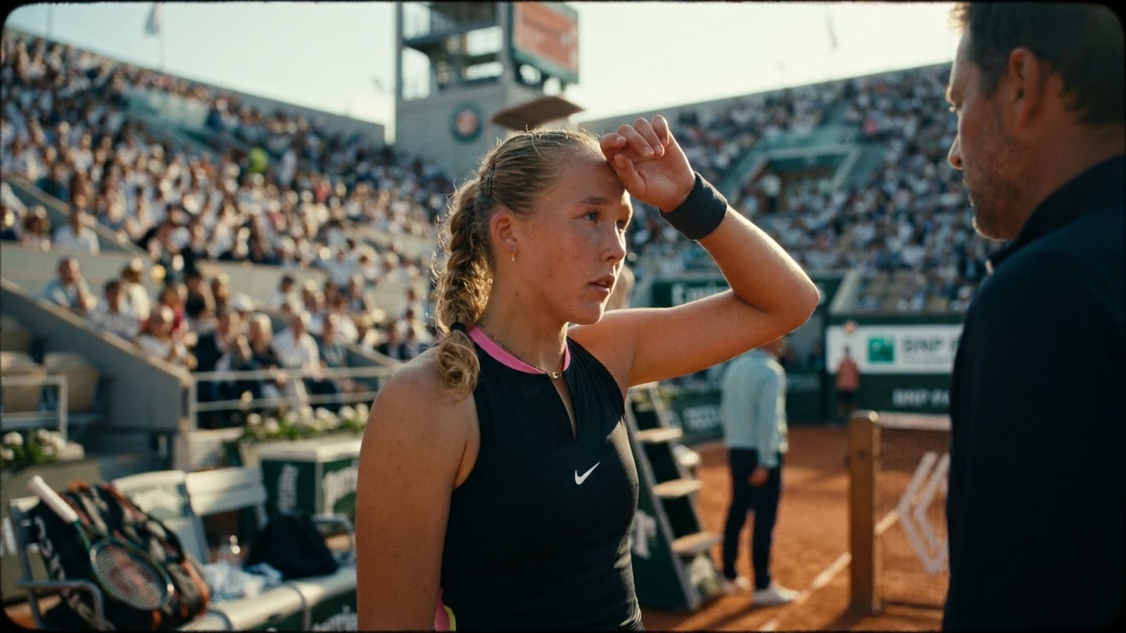 Mirra Andreeva is seventeen and playing for a Grand Slam title. Russian tennis has found its next generational talent.