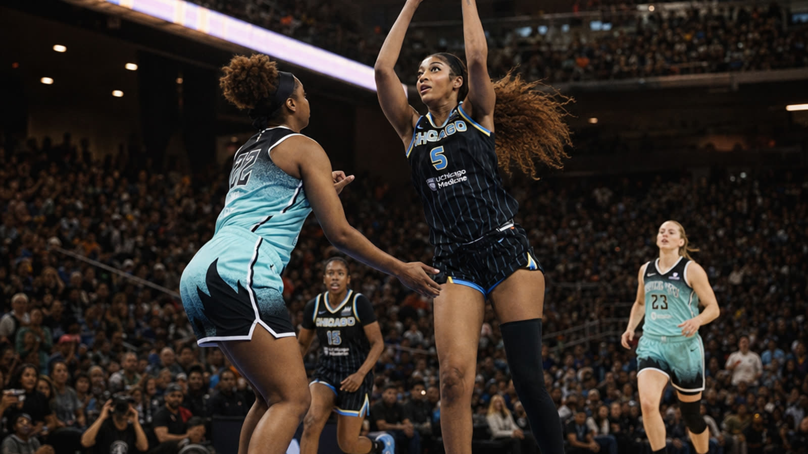 Angel Reese is turning the WNBA semifinals into a coronation. The Dream are one win from the Finals after dismantling the Liberty in overtime.