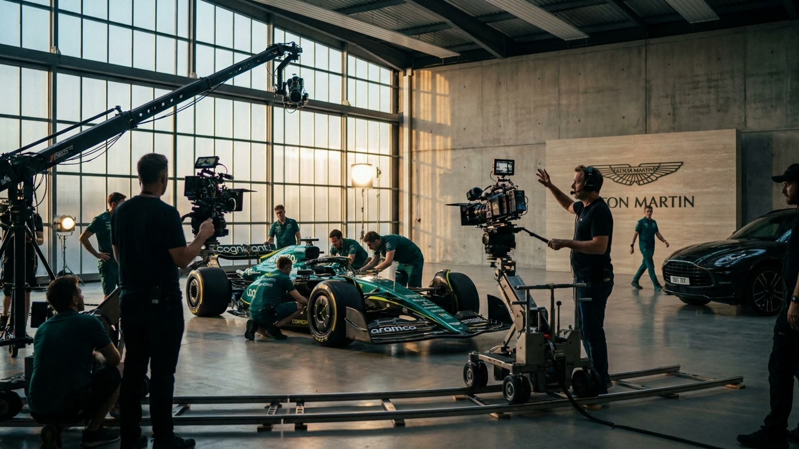 Aston Martin bet its future on turning Formula One into a film set. The gamble is paying off.