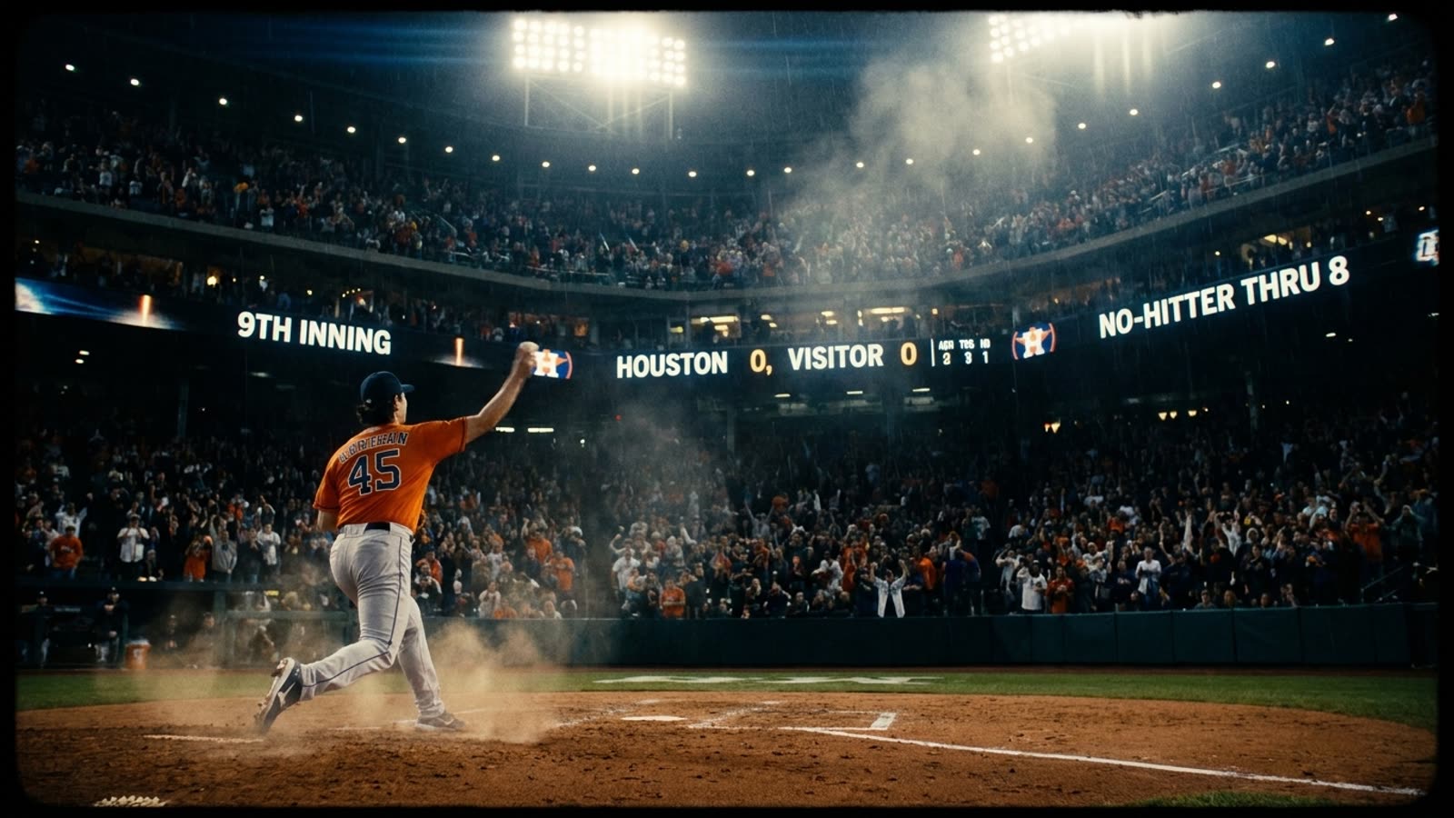 A rookie closes out a no-hitter in his major-league debut. The Houston Astros just manufactured baseball's strangest masterpiece.