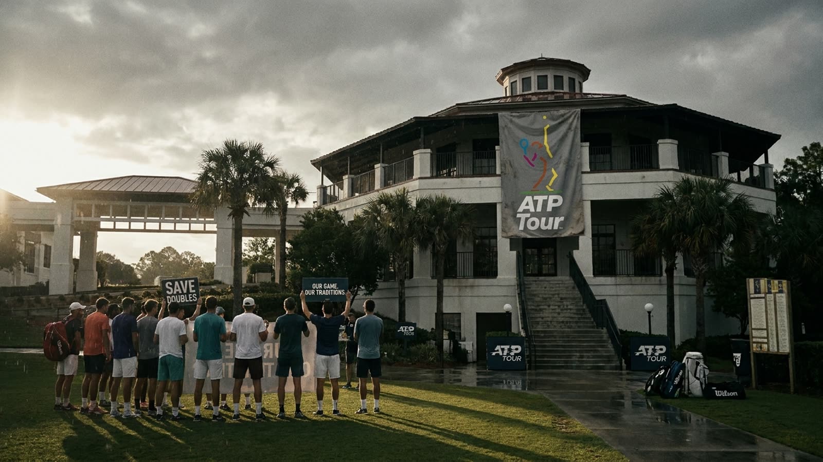 The ATP wants to gut doubles tennis. 150 players are telling them to think again.
