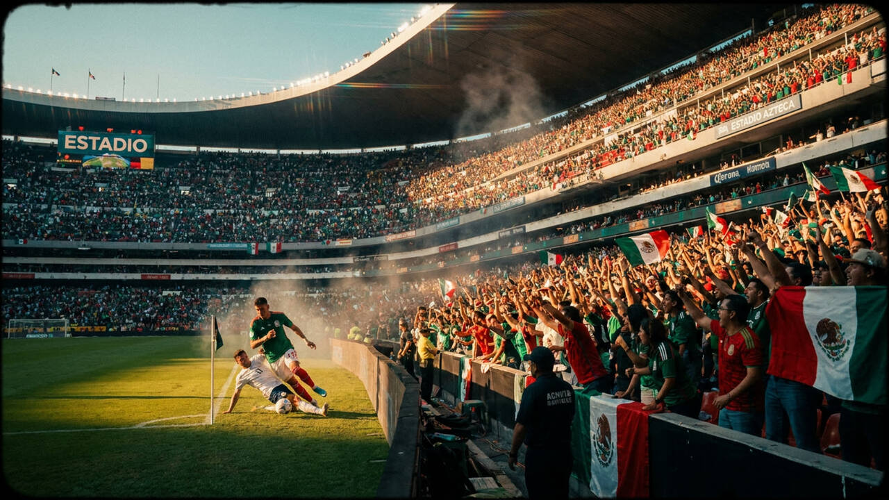 The Azteca remembered how to roar. Mexico's World Cup opener was about more than three points.