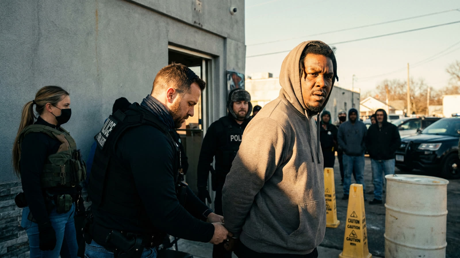 Big Tigger's arrest on child-cruelty charges marks a jarring fall from hip-hop royalty. The former BET host's mugshot tells a story his career never hinted at.