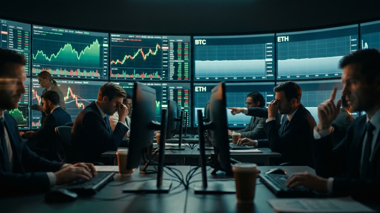 Stocks hit record highs while crypto yawns. The decoupling narrative is getting awkward.