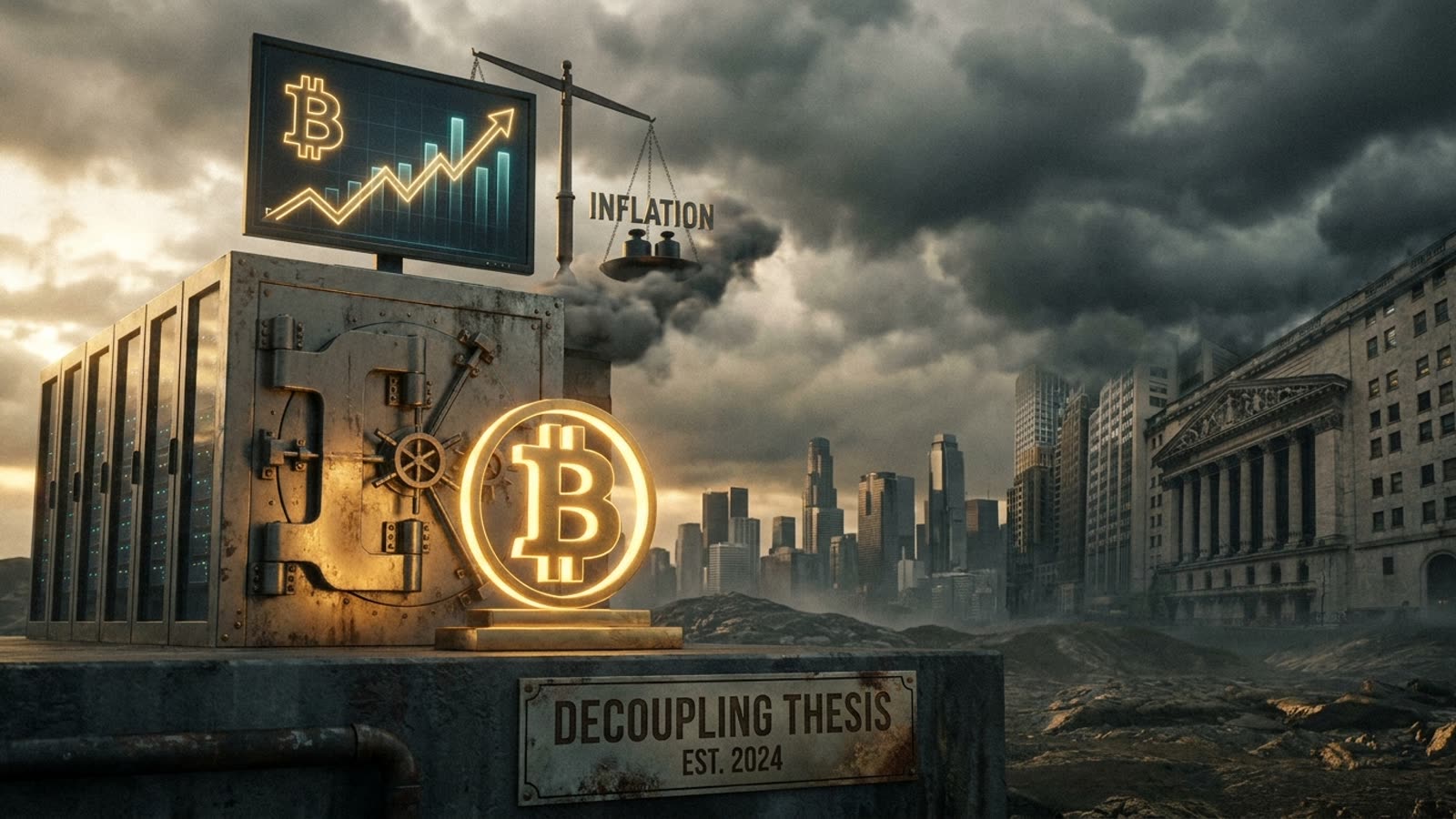 Bitcoin shrugs off the ugliest inflation print in three years. The decoupling thesis just got its best evidence yet.