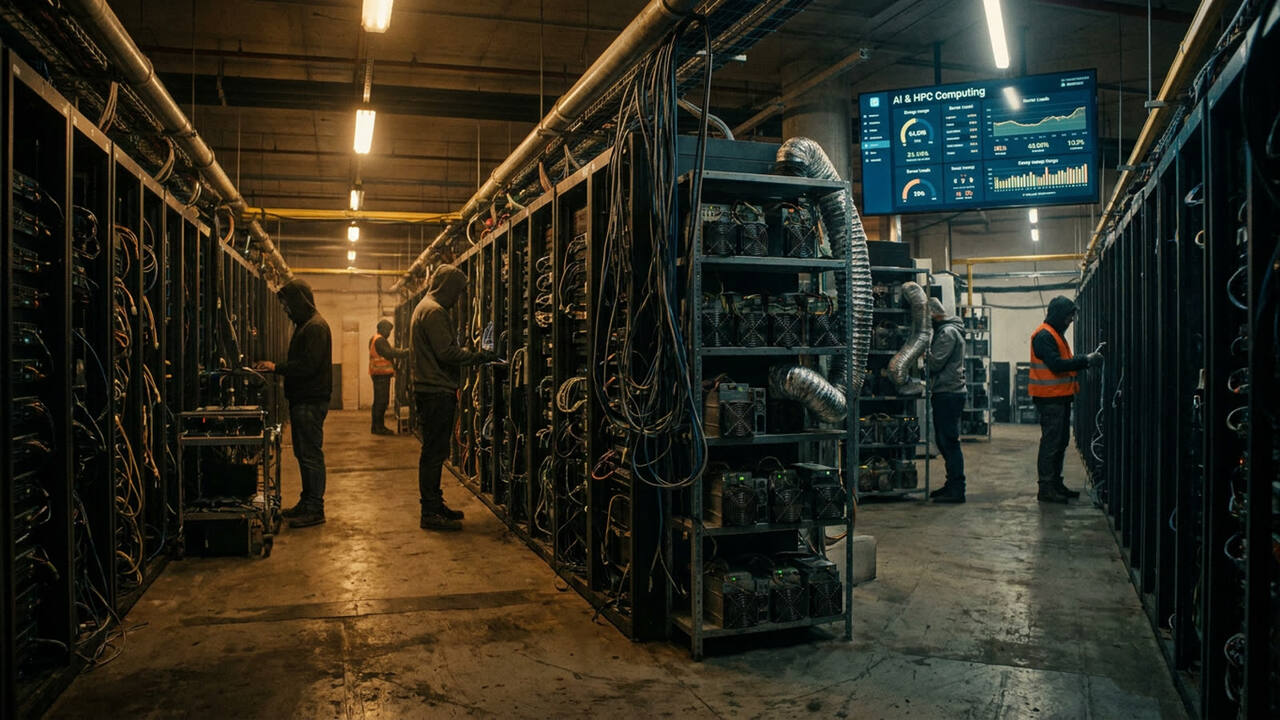 Bitcoin miners are becoming America's most unlikely landlords. Their tenants are AI companies desperate for power.