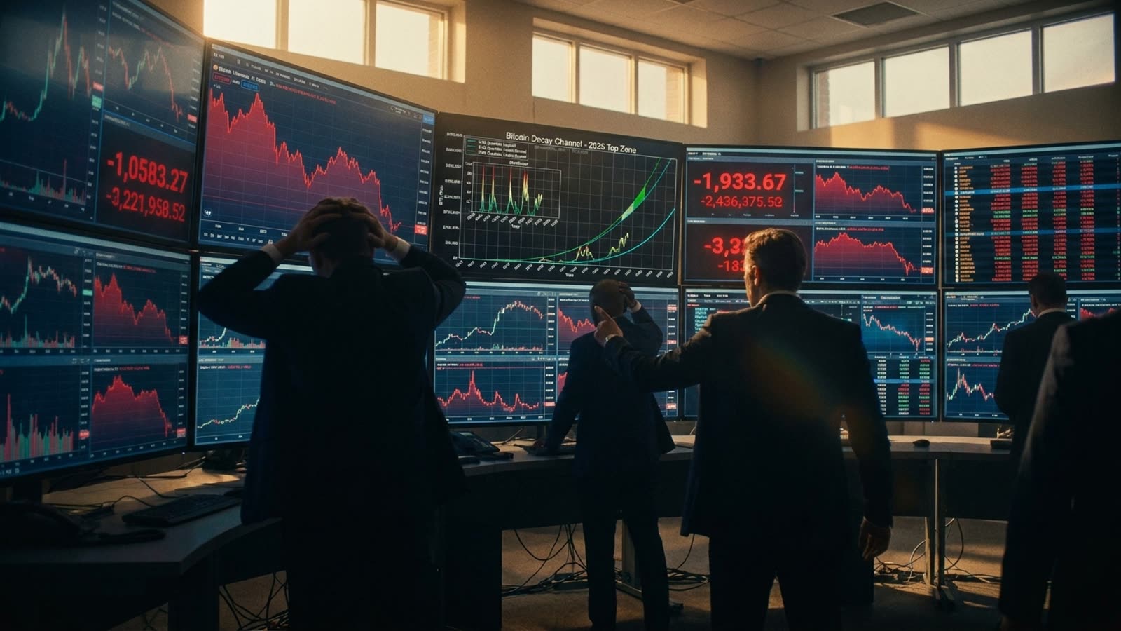 Bitcoin decouples from tech in the wrong direction. The correlation trade is broken.