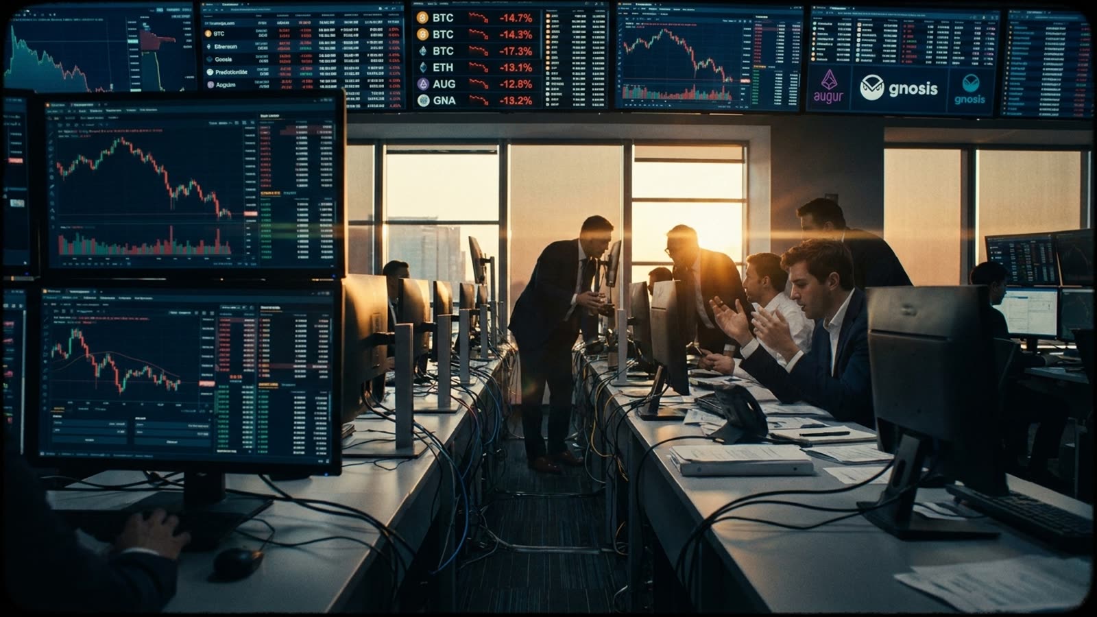 Prediction markets are pricing a real chance Bitcoin falls below $70,000 by month's end. The crowd is getting nervous.