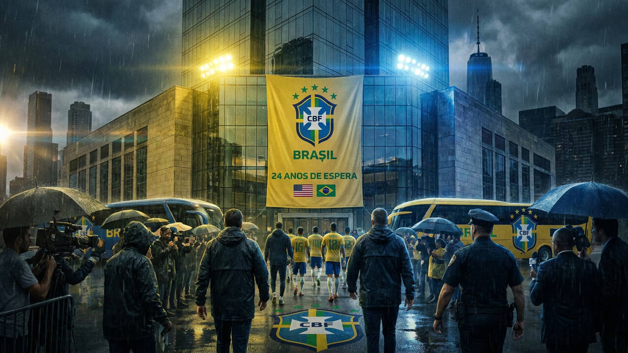 Brazil arrives in New York carrying 24 years of failure. The weight is showing.