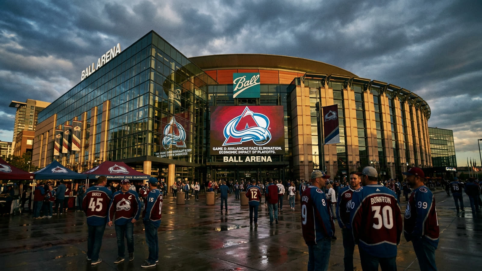 The Avalanche face elimination tonight. The real story is what playoff hockey costs a franchise.