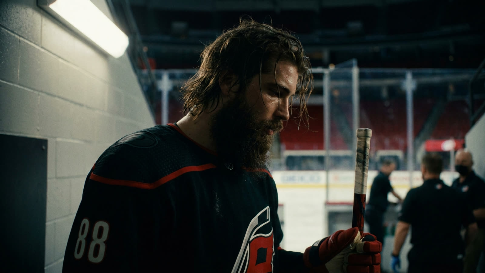 Brent Burns has become hockey's most unlikely postseason protagonist. At 41, the bearded defenseman is writing a redemption story that transcends sport.
