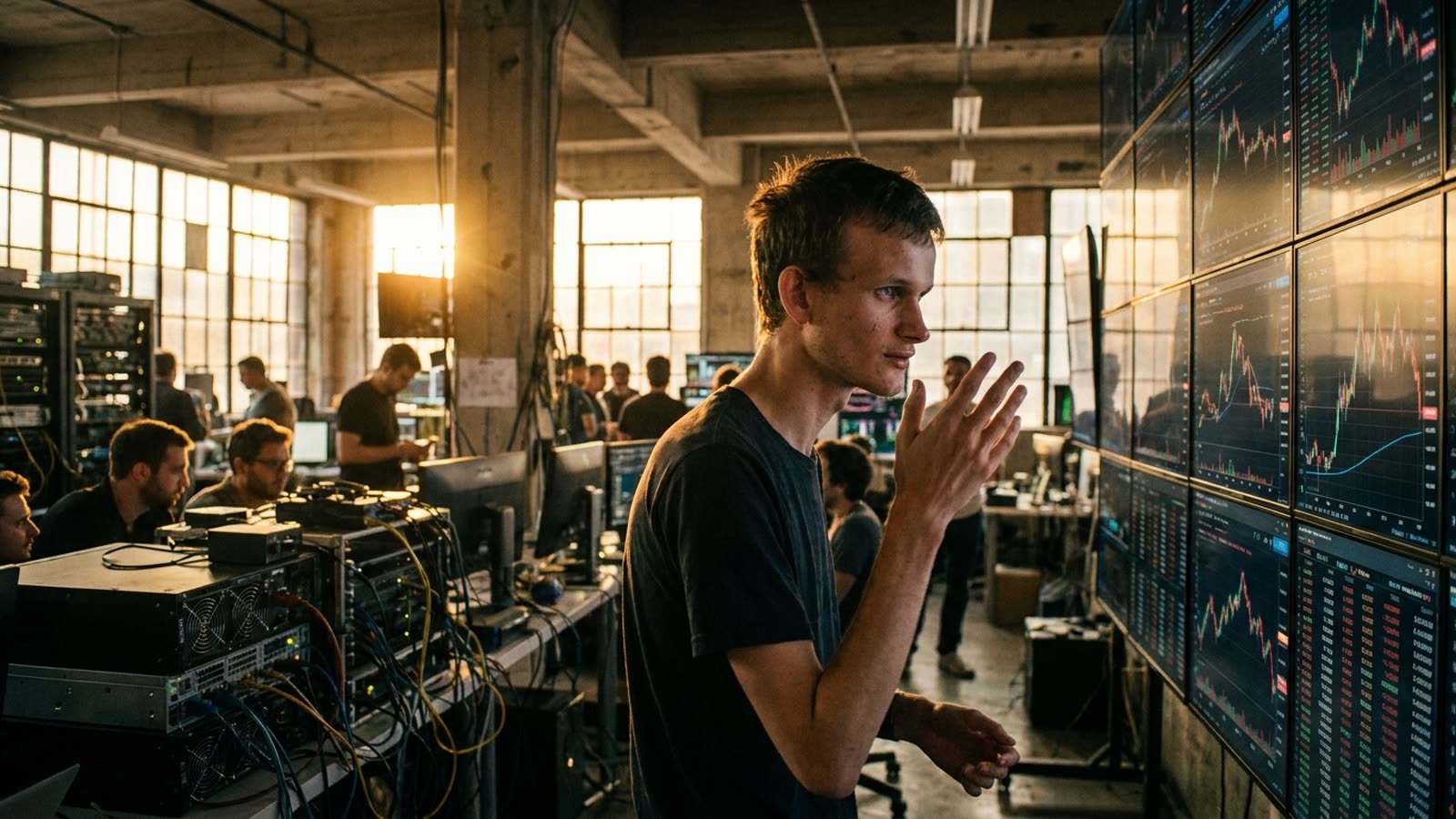Vitalik Buterin announces the Ethereum Foundation will shrink and sell less ETH. It is a tacit admission that the organization's sprawl became a liability.