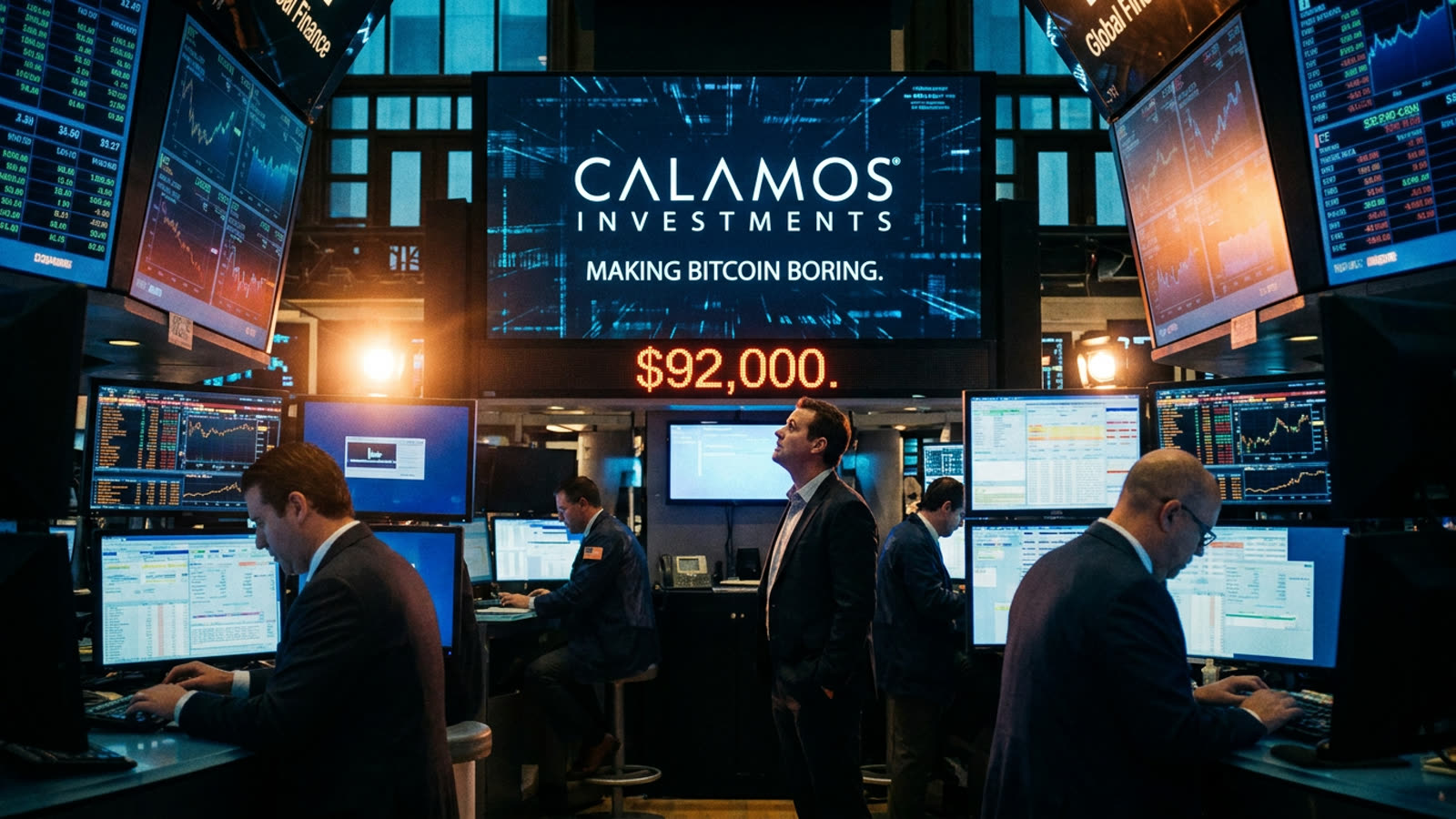Calamos thinks it can make Bitcoin boring. The asset manager's protected ETFs bet that volatility is a feature, not a bug.