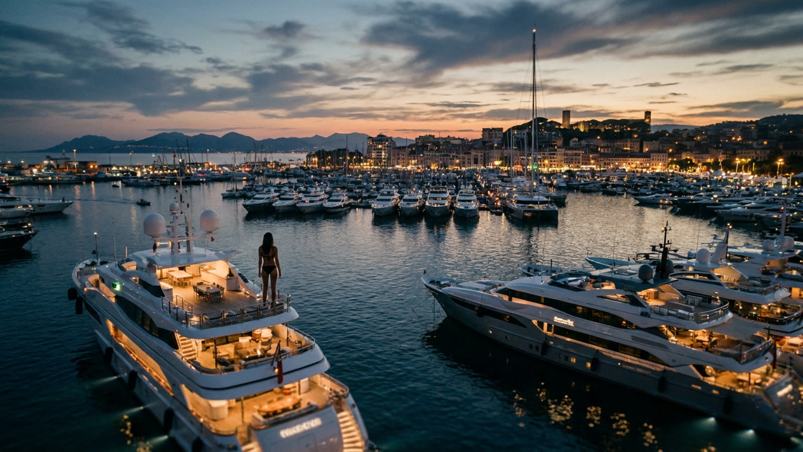 The Cannes yacht has become fashion's most important runway. And nobody's wearing much of anything.