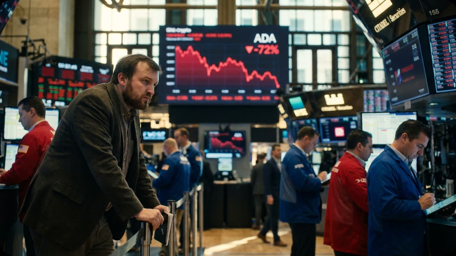Cardano's long winter is now a deep freeze. The peer-reviewed blockchain has lost 72 percent of its value in a year.