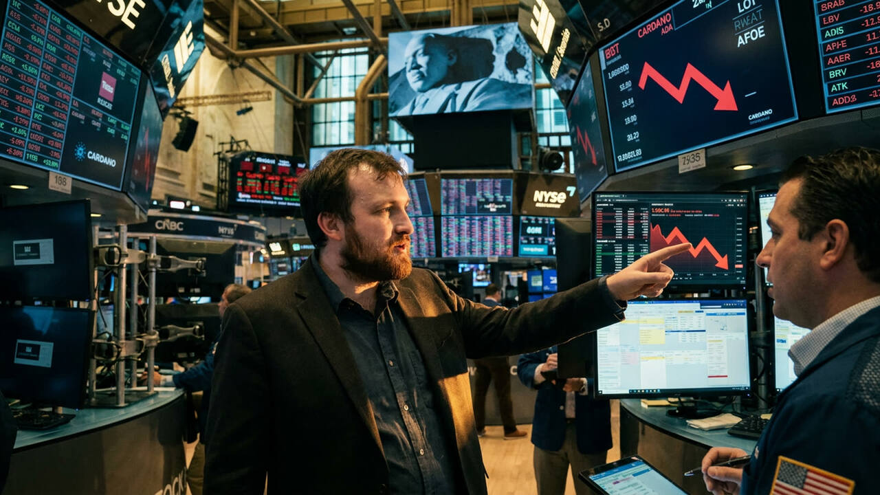 Cardano has lost three-quarters of its value in a year. The academic blockchain's real-world thesis is being tested.