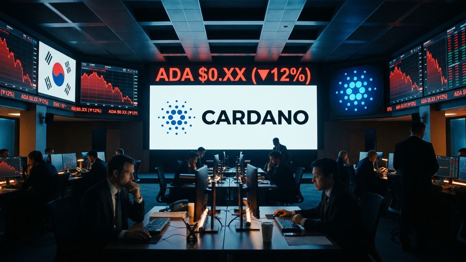 Cardano's freefall deepens as Hoskinson steps back. The timing is either terrible or revealing.