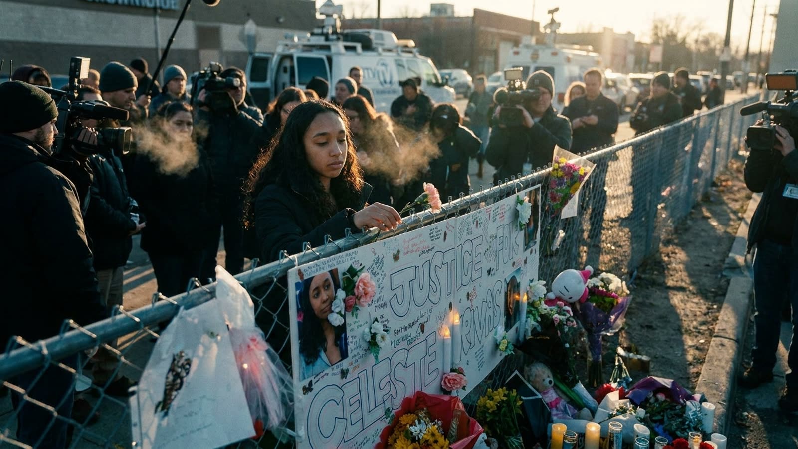 The Rivas family's private grief becomes public spectacle. America's complicated relationship with tragedy and celebrity continues.