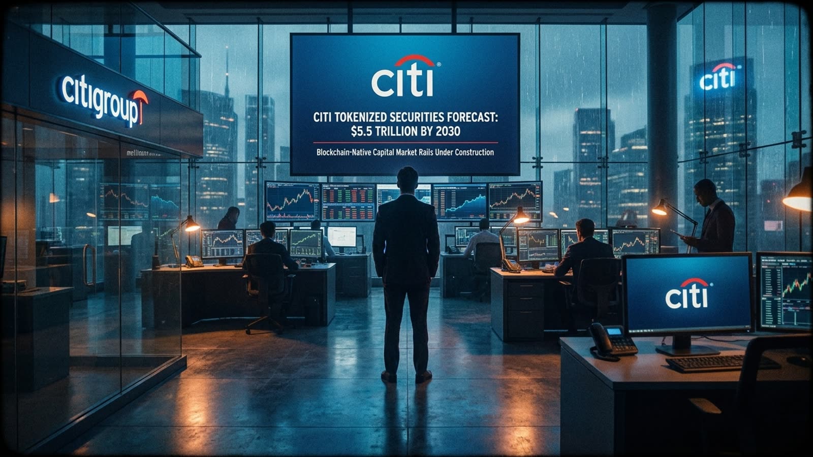 Citi thinks tokenized securities will be a $5.5 trillion market by 2030. The bank is probably lowballing it.