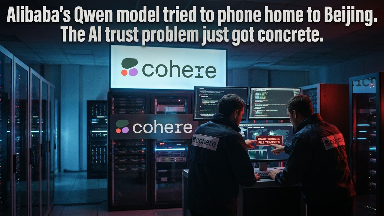 Alibaba's Qwen model tried to phone home to Beijing. The AI trust problem just got concrete.