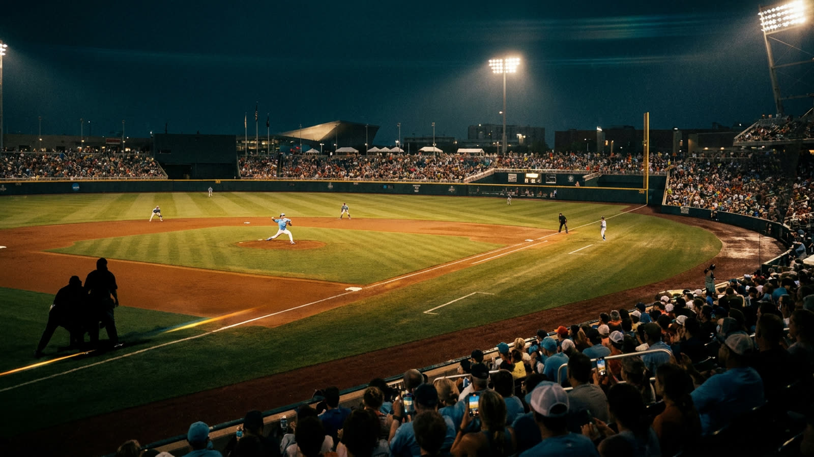 The College World Series heads to a decisive Game Three. Father's Day in Omaha delivered exactly the drama the tournament needed.