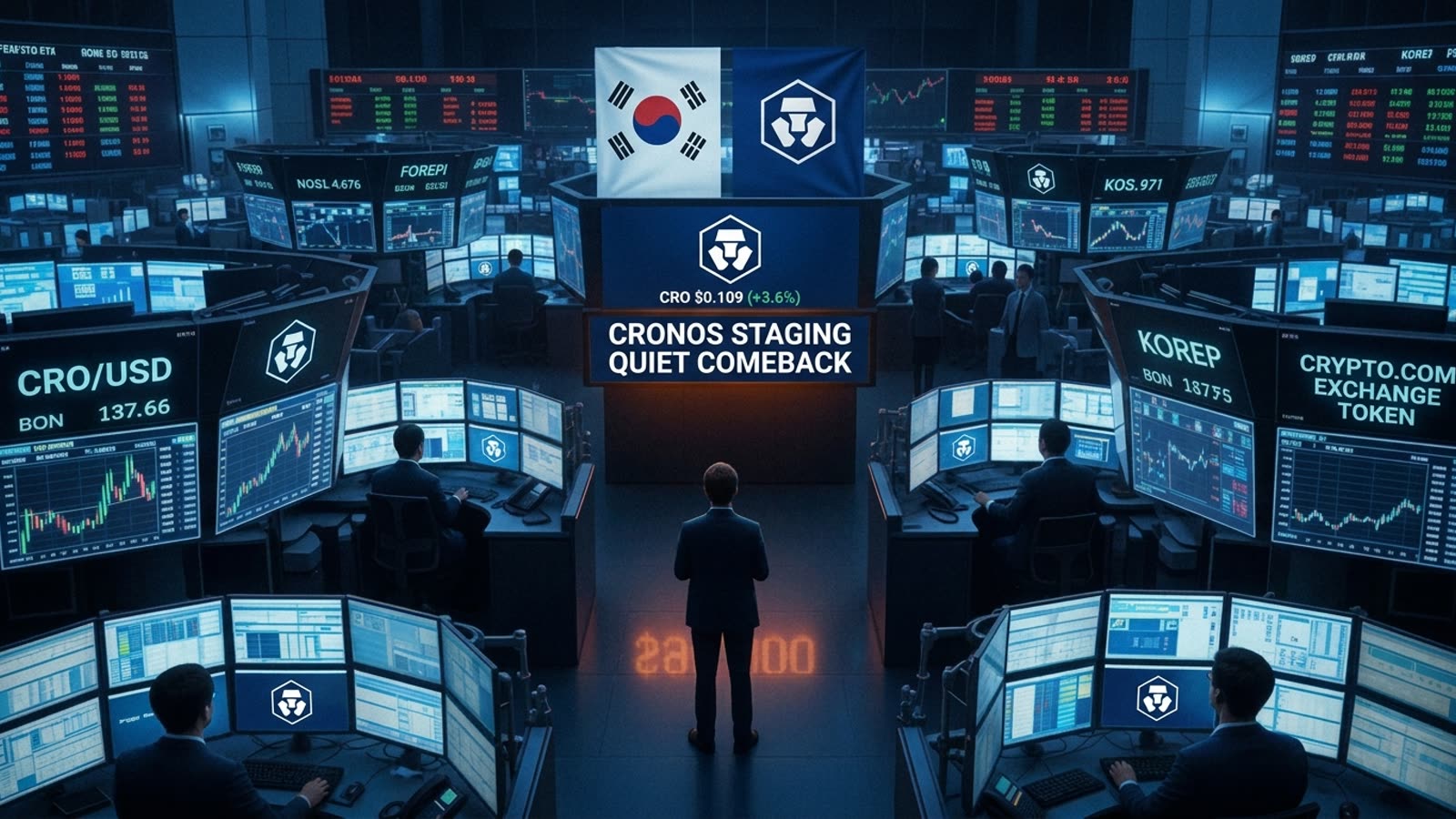 Cronos is staging a quiet comeback. Crypto.com's long-suffering exchange token finally has a pulse.