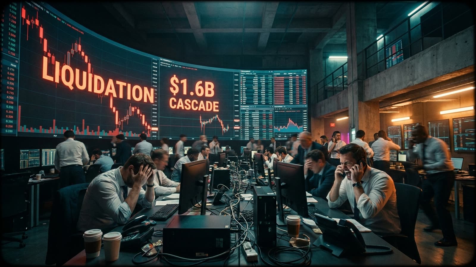 The $1.6 billion crypto liquidation cascade reveals a market still addicted to leverage. Nothing has been learned.